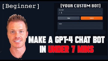 Create your own AI chat bot with ease using GPT-4 API!
