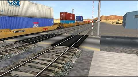 Trainz 12: BNSF, Amtrak and UP Action on the Cima Sub