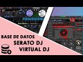 RESPALDAR BASE DE DATOS EN SERATO Y VIRTUAL DJ