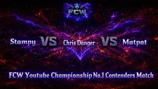 Chris Danger Vs Stampy Vs MatPat on FCW YouTube Championship No. 1 Contenders Match