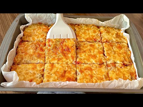 Einfacher als Pizza! Reiben Sie nur 3 Kartoffeln! Einfaches und gnstiges Rezept! ASMR-Rezept