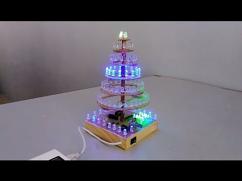 Video: Cách Làm Cây Thông Noel Bằng đèn LED Bằng Tay Của Chính Bạn