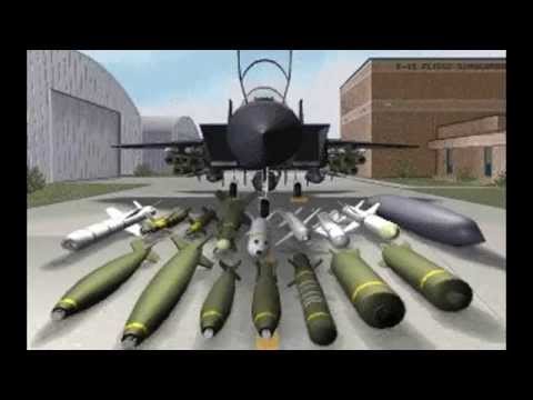 Microprose F-15 Strike Eagle III demo