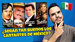 CANTANTES más FAMOSOS de cada ESTADO DE MÉXICO  |  Cubano Reacciona‼