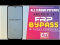 Redmi/Poco HyperOS FRP Bypass Android 14 | Gmail/Google Account Remove MIUI HyperOS Without Pc