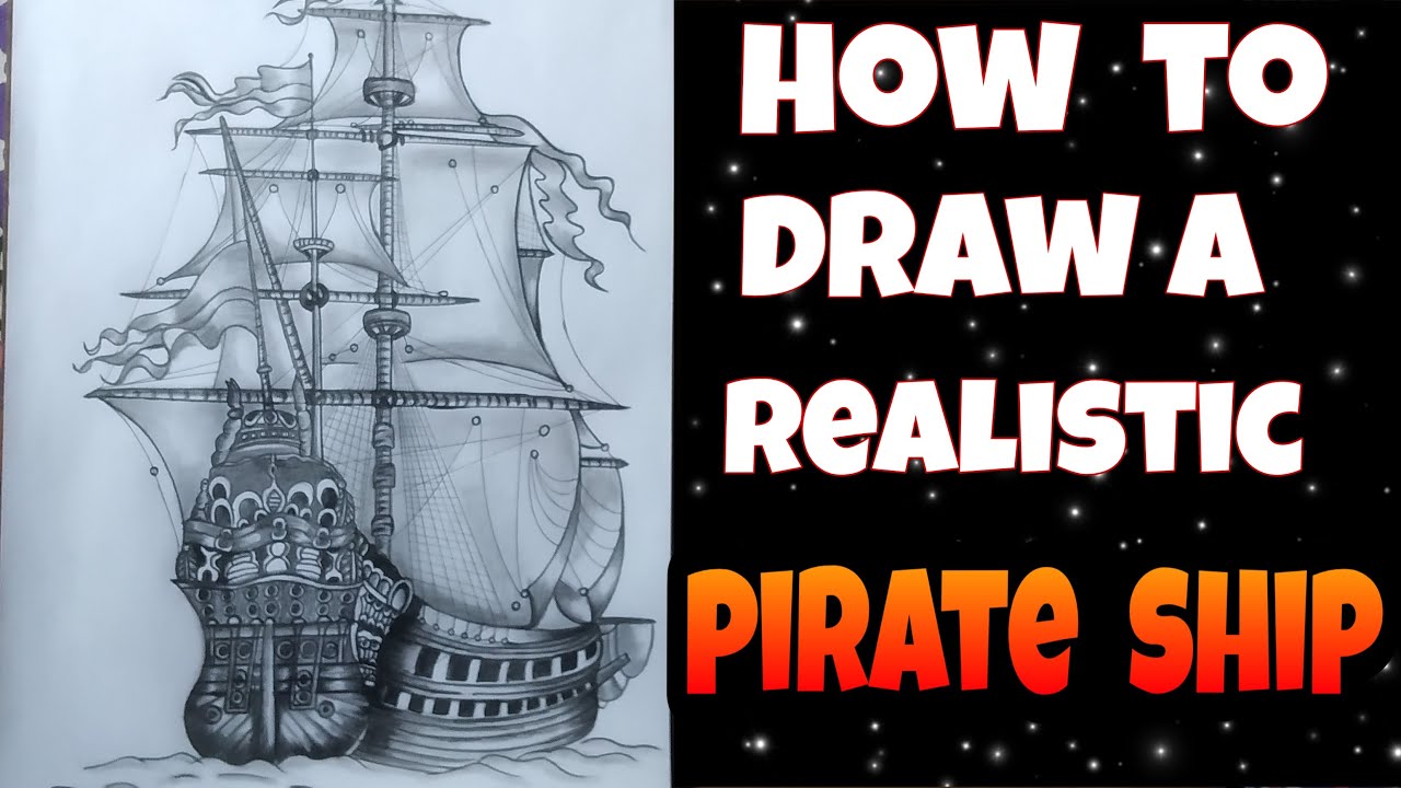 Drawing by Dijana - Pirate ship, Dead ship, Skull, art, drawing | Facebook