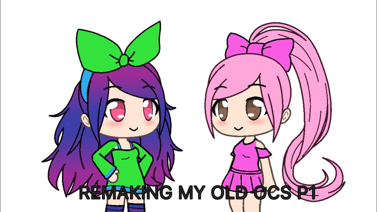 Remaking my old ocs | Gacha - YouTube