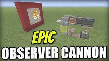 Minecraft Xbox - OBSERVER ARROW CANNON - Redstone Tutorial - PE / PS4 / PS3 / Switch
