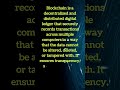 What is Blockchain? | Explained in Simple Words | Study Learn #education #programming #studylearn