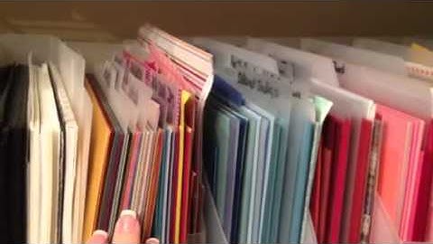 Paper organization!