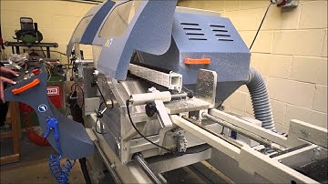 Brief Video of the Brand New Haffner CNC Double Mitre Saw - Buy Now from Window Machinery Search
