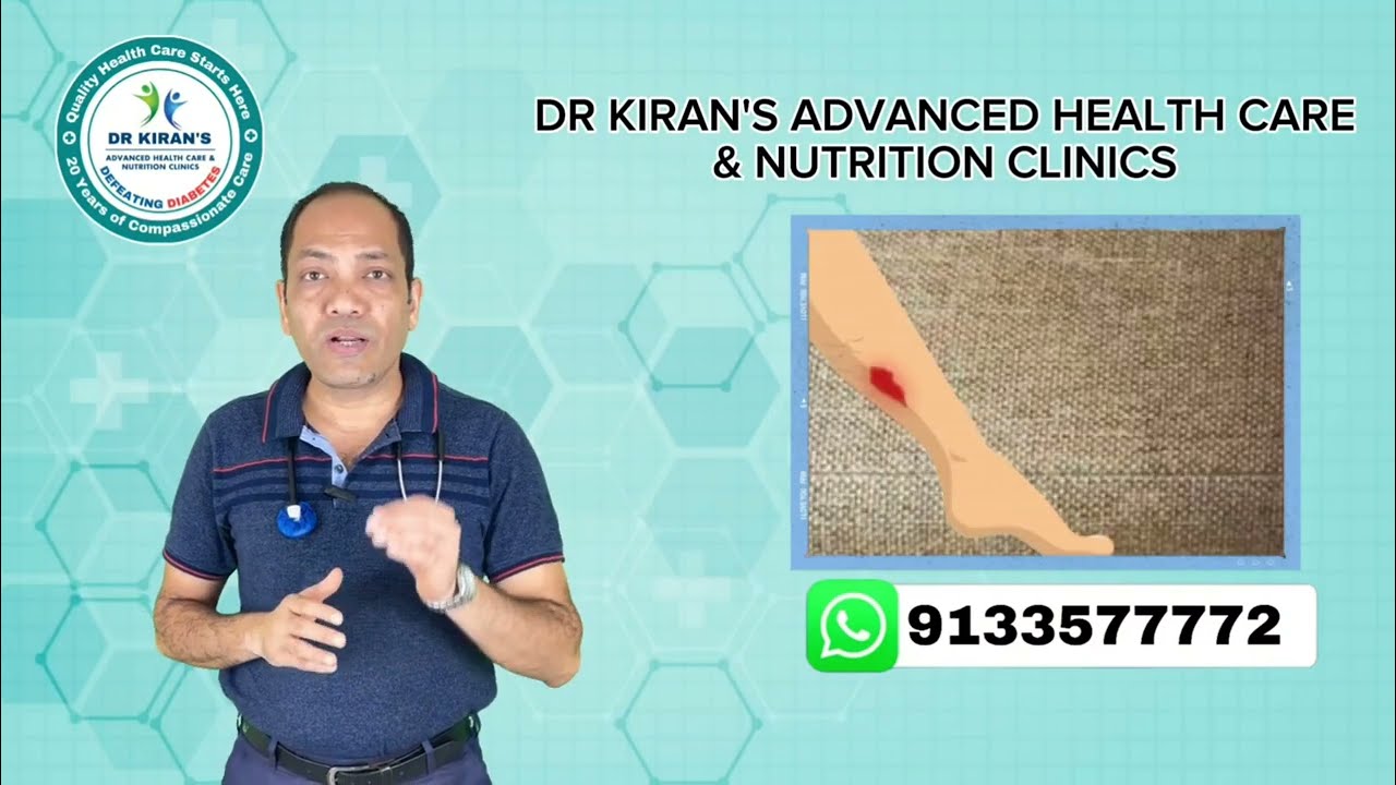 "Healing Foot Ulcers: A Comprehensive Guide"| Dr Kiran |