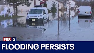 Passaic River still rising as flooding persists