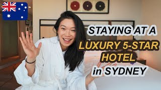 STAYING IN A LUXURY 5 STAR HOTEL IN SYDNEY | AUSTRALIA TRAVEL ACCOMMODATION 2020 screenshot 2