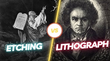 How To Tell An Etching From A Lithograph?