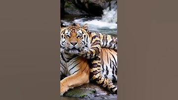 Rắn  độc cắn hổ #funny #dongvat #hai #animals