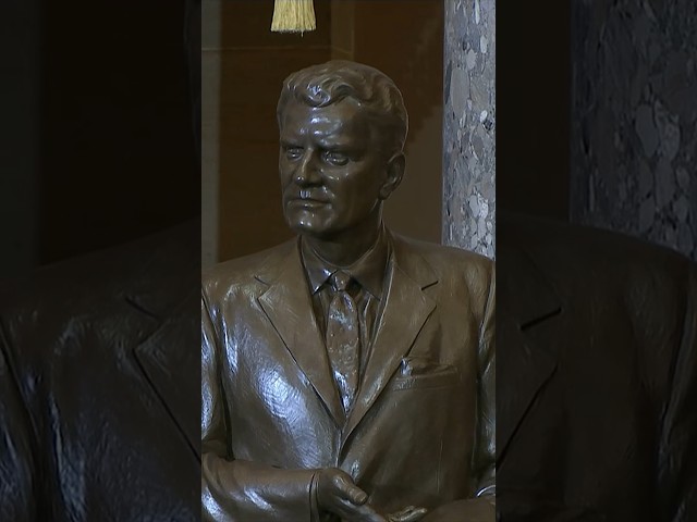 Rev. Billy Graham Statue Unveiled in U.S. Capitol