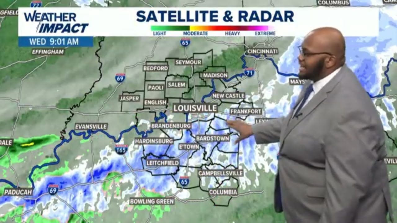 Weather Impact Alert Day: Weekend snow heading to Kentucky | Jan. 21 ...