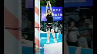 Haha, How Many Spins Was That? #obstaclecourse