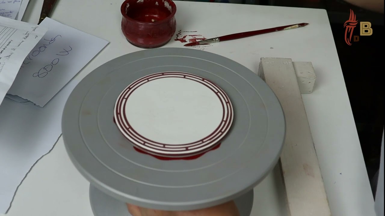 CERÁMICA, 👌decoración y cocción con MICROondas📺