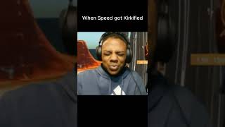 The Moment IShowSpeed got Kirkified! 🗿💀 #speed #trending #shorts