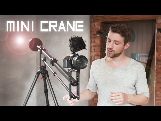 Fancierstudio Carbon Fiber Mini Jib Crane Portable Pro DSLR Video
