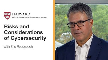 Risks and Considerations of Cybersecurity | Harvard VPAL