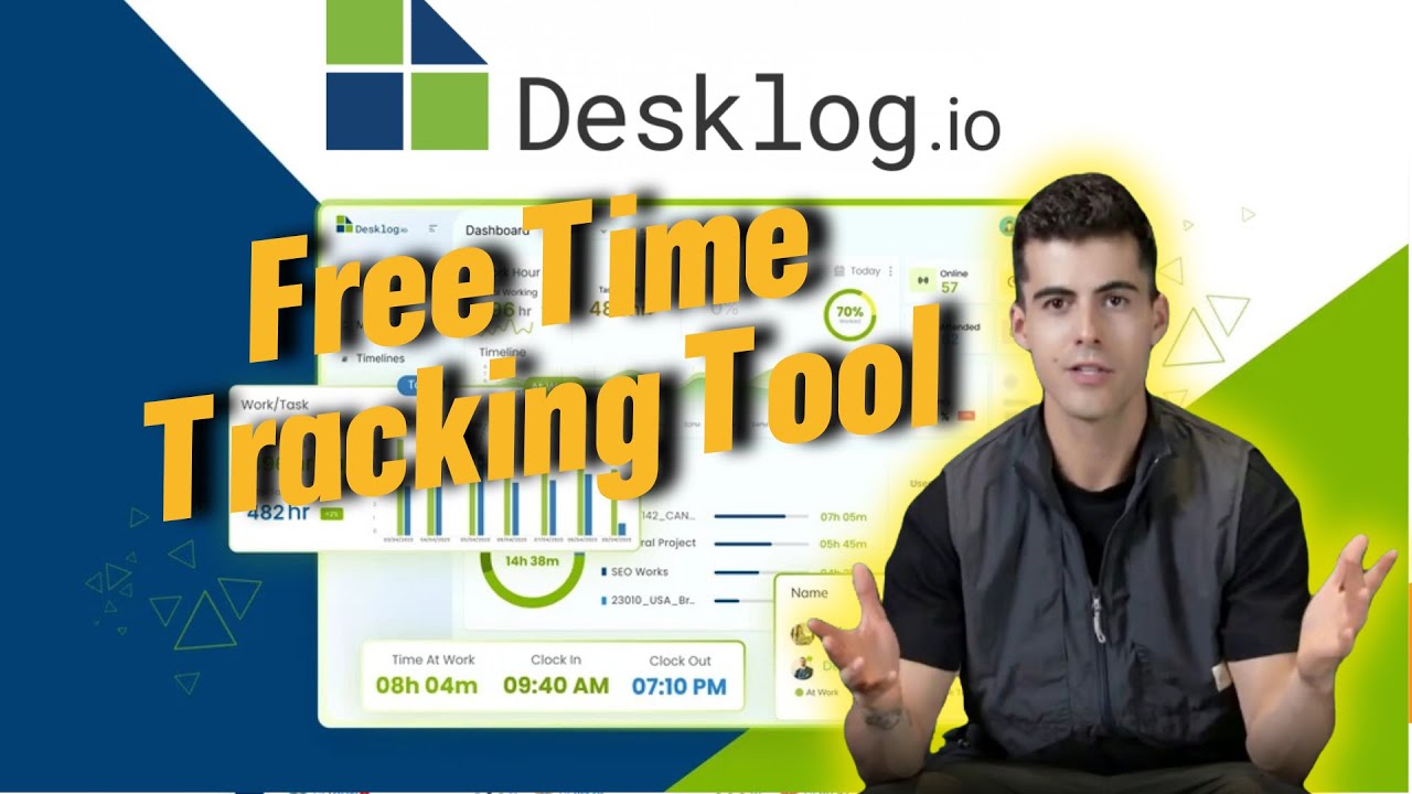 Free Time Tracking Software - Desklog Lifetime Deal! - YouTube