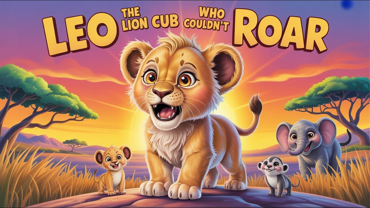 LEO THE LION CUB WHO COULDN’T ROAR