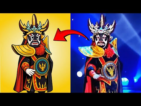 Chinese Quick Mask Change Magic Secret Revealed!