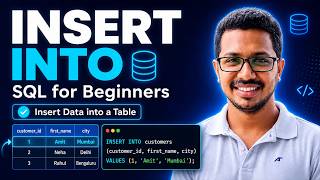 5. SQL INSERT INTO Statement for Beginners | Insert Data into a Table Sql Part 38 Insert Into Statements For Inserting Data Into Tables
