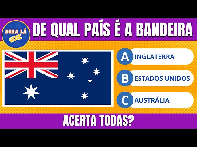 Qual é a Bandeora correta? Desafio das Bandeiras! #quiz #Bandeiras #pa