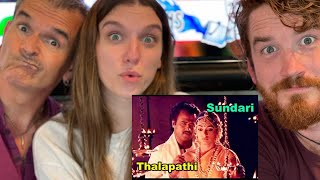 Sundari Song REACTION!! | Thalapathi | Rajnikant,Mammutti,Shoba,Banupriya| Ilayaraja