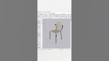 Speed Model - Armchair | SketchUp Modeling #sketchup_core #sketchup #sketchup3d #sketchup_core