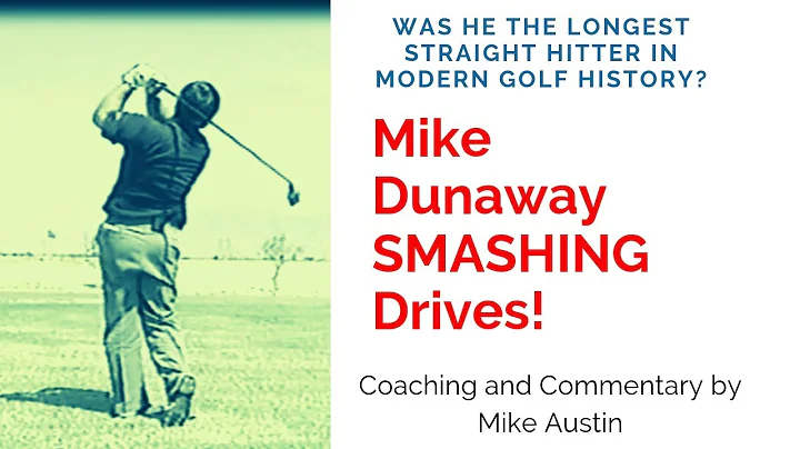 Mike Dunaway SMASHING drivers!  Incredible Golf Sw...