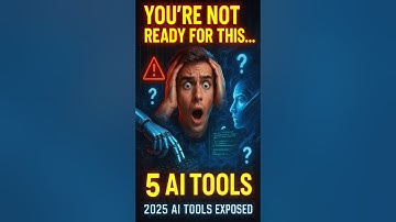 Top 5 AI Tools You NEED To Try