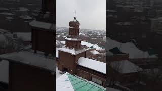 Обзор Томска с пожарной каланчи.