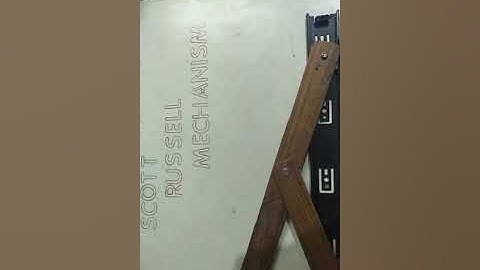 Scott Russell Mechanism