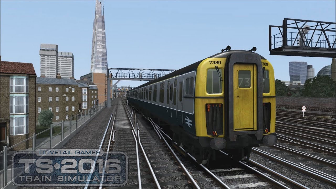 TS2016: Class 421 EMU BR Blue & Grey - YouTube