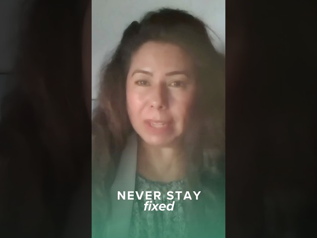 NEVER STAY FIXED #shorts