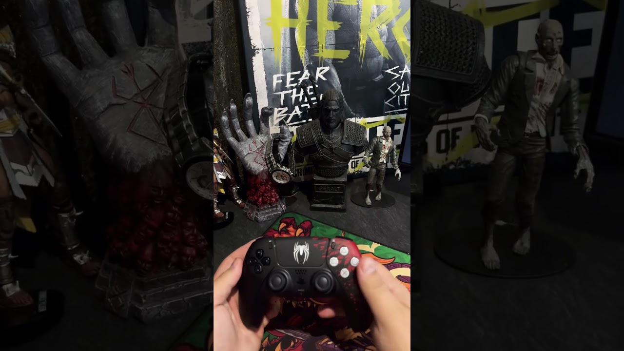 Распаковка геймпада PS5 SPIDER MAN 2 