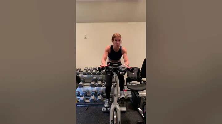 JCC Online spin class with Stacey Gaines