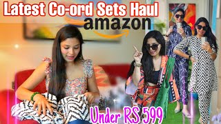 *Best Amazon Finds* Affordable & Latest Coord Sets Haul ll Cotton Kurta sets + Styling Tips amazon