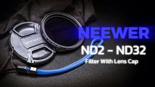 NEEWER ND2-32 Variable ND Filter 82mm ปรับได้ 1-5 Stops ถ่าย Long Exposure สุดยอด