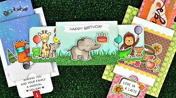Intro to Double Slider Surprise + 3 cards from start to finish