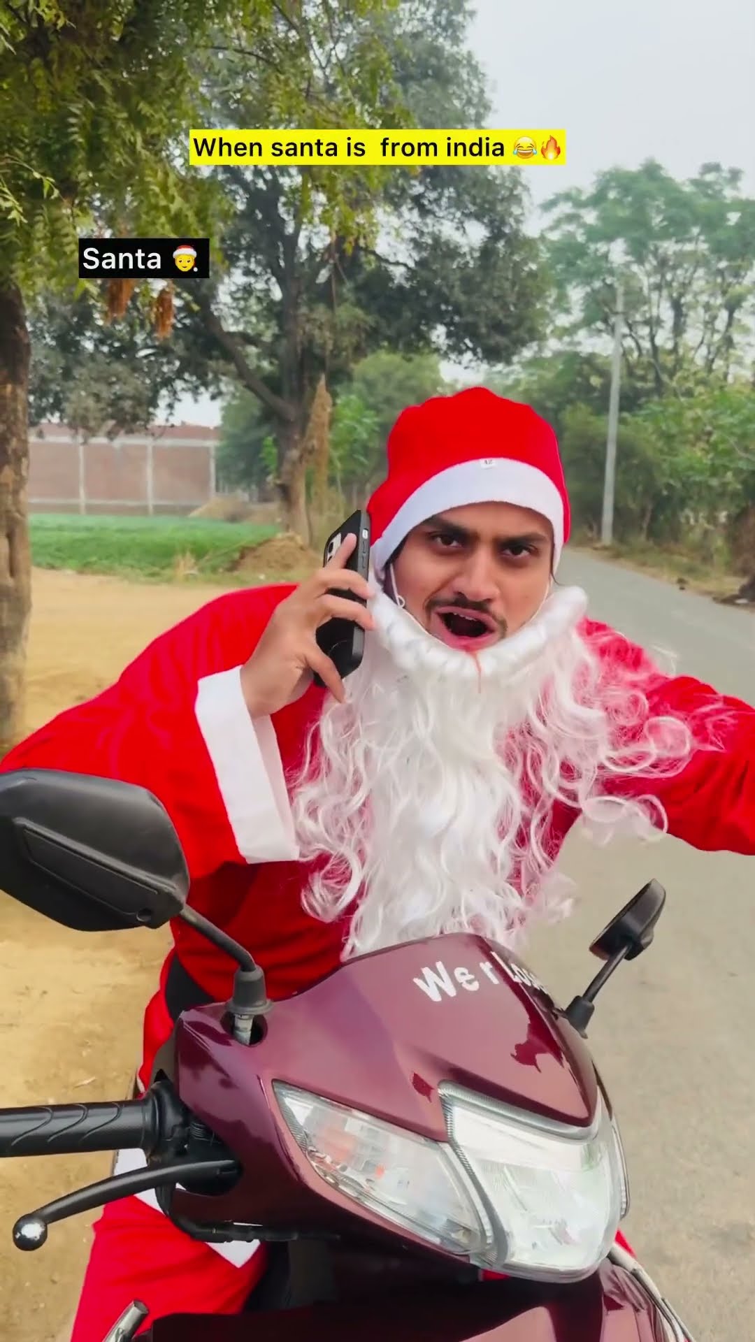 If Santa is from india ??| indian family #shorts #comedy #indian #relatable #chaman #christmas