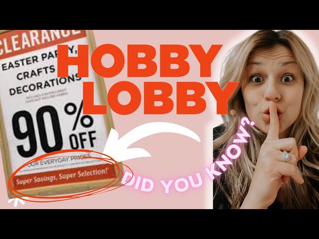 Hunting for a Hobby Lobby Coupon? Here are 9 Tips to Save!