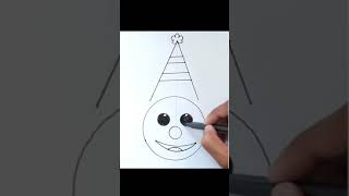 Circus joker drawing | How to draw Circus Joker Easy and Simple