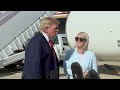 President Trump Gaggles with Press at Joint Base Andrews, Aug. 21, 2026