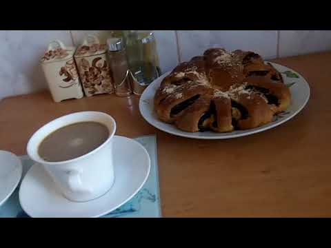 BREAKFAST WITH A CUP OF COFFEE AND FAVORITE BREAD OF MY HUBBY